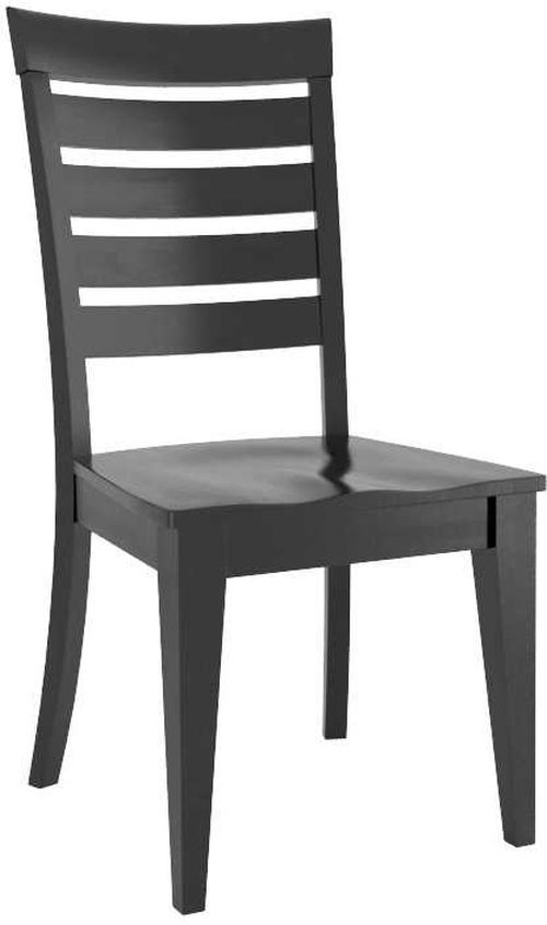 Canadel® Gourmet Peppercorn Washed Wood Side Chair-0