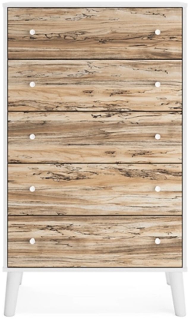 Signature Design by Ashley® Piperton Two-Tone Brown/White Chest of Drawers-2