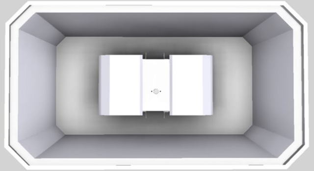 Vent-A-Hood® Designer Series 54" White Island Range Hood-3
