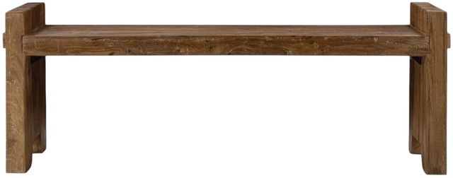 Classic Home Marsa Natural Accent Bench-2