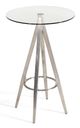 VIG Furniture Modrest Dallas Black/Clear Bar Table-0