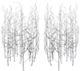 Stylecraft Winterland 2-Piece Silver Wall Decor-0