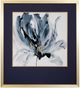 Stylecraft Black/Blue/White Framed Print-0