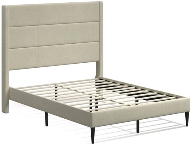 American Wholesale Furniture Tellworth Beige King Upholstered Bed-2