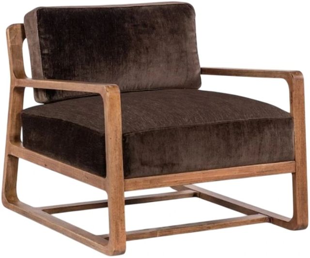 Hooker® Furniture CC Moraine Marcella Chocolate Accent Chair-0