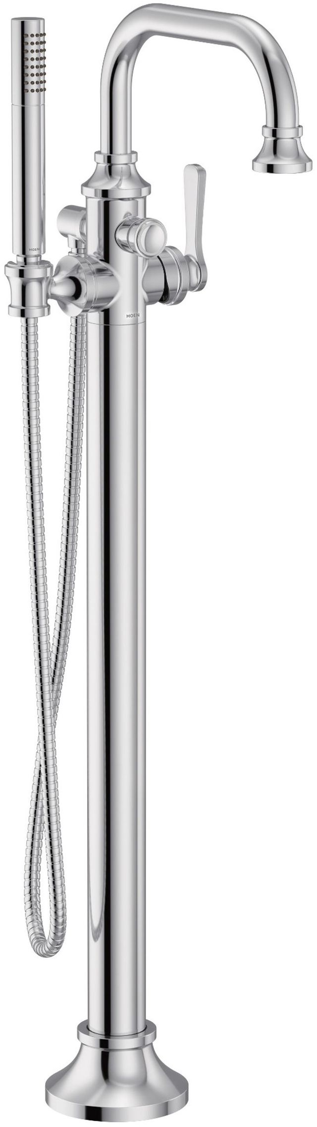Moen® Colinet™ Chrome One-Handle Tub Filler with Hand Shower-0