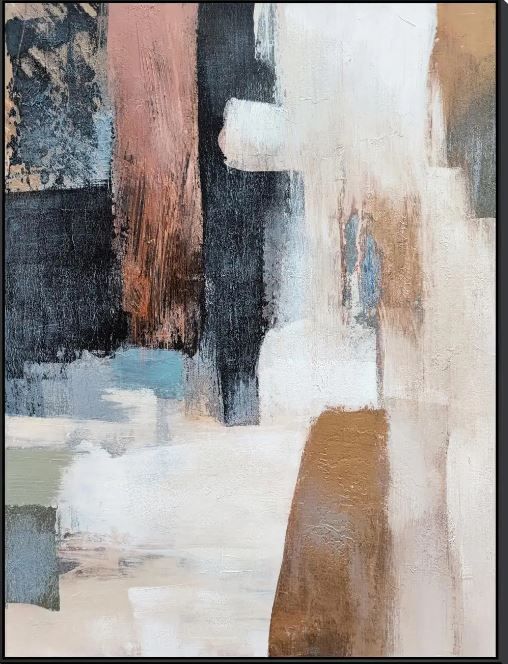 Classy Art 2-Piece Style 3 Hand Painted Textured Wall Art Set-2