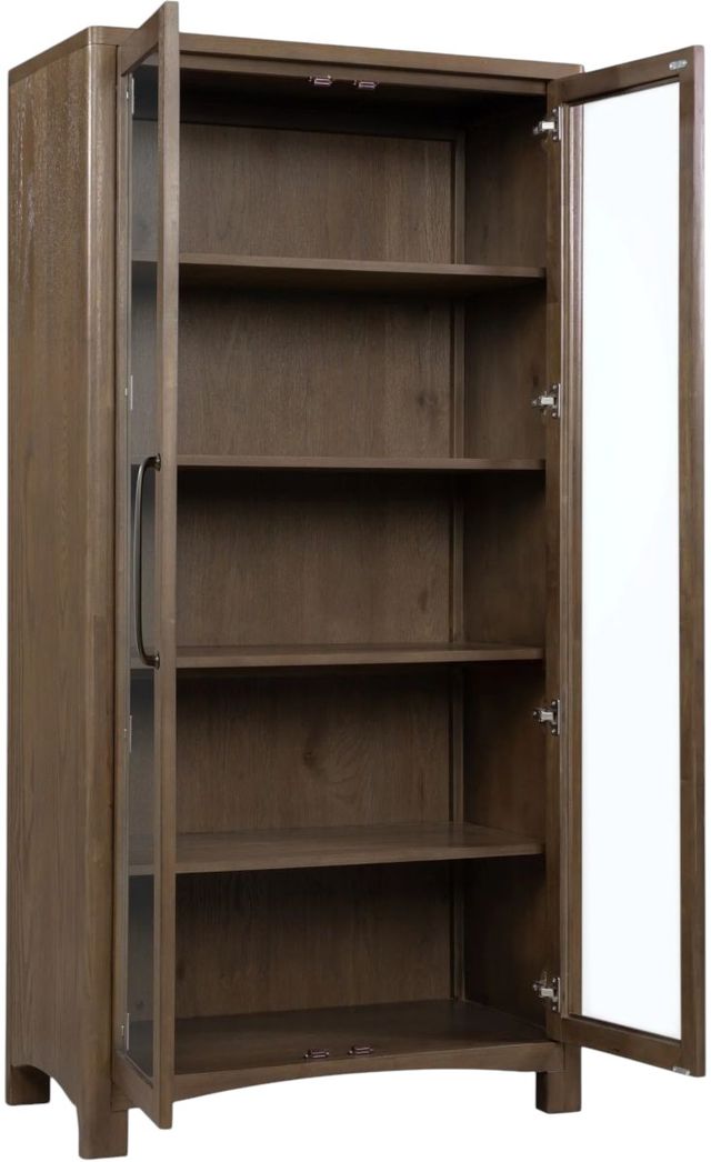 Modus Furniture Arden Tavern Brown Curio Cabinet-3