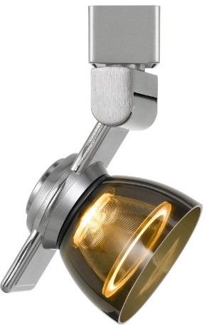 Cal® Lighting & Accessories Brushed Steel/Dark Gray Track Light-1