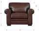 Hydeline® Brookfield Caramel Brown Chair-1