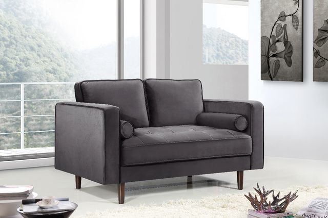 Meridian Furniture Emily Gray Loveseat-3