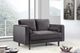 Meridian Furniture Emily Gray Loveseat-3