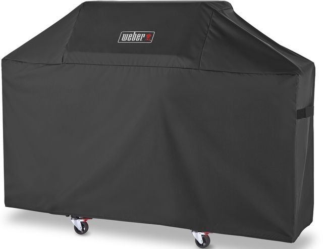 Weber® Black Premium Grill Cover-2