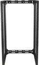 Sanus® Component Series Black 20U Stackable Skeleton Rack-3