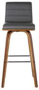 Armen Living Vienna Gray 30" Bar Stool-1