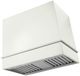 AGA Loge 36" White Wall Mounted Range Hood with Polished Chrome Trim-0