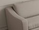 International Furniture Direct Natural Parota Ivory Sofa-4