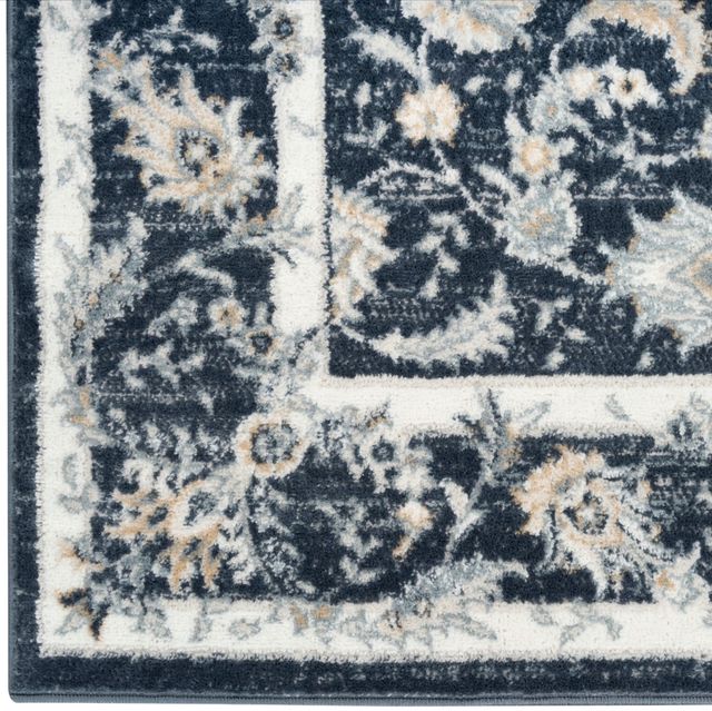 Nourison Home™ Dekor Ivory/Slate 5'x7' Area Rug-4