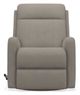 La-Z-Boy® Finley Pewter Leather Manual Gliding Recliner-1