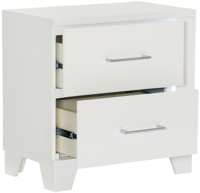 Homelegance® Kerren White Nightstand-3