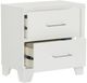 Homelegance® Kerren White Nightstand-3