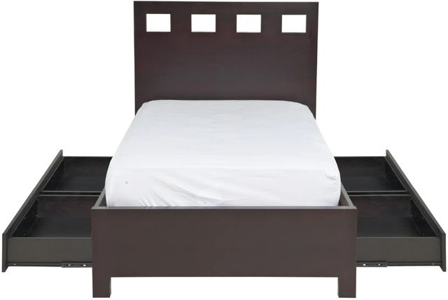 Modus Furniture Nevis Riva Espresso Full Storage Panel Bed-2