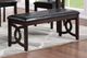 New Classic® Home Furnishings Gia Ebony 46" Bench-4