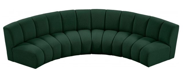 Meridian Furniture Infinity 4-Piece Green Modular Sectional Set-1