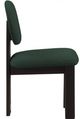 Meridian Furniture Napa Green/Black Boucle Upholstered Dining Chair-2