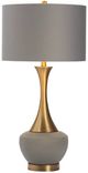 Crestview Collection Witherspoon Gold/Natural Gray Table Lamp-0