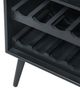 A & B Home Beige/Black Wine Cabinet-4