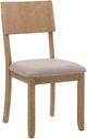 Linon Jordan 2-Piece Gray Wash Dining Chair-2