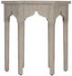 Bernhardt Albion Pewter Hexagonal Side Table-3