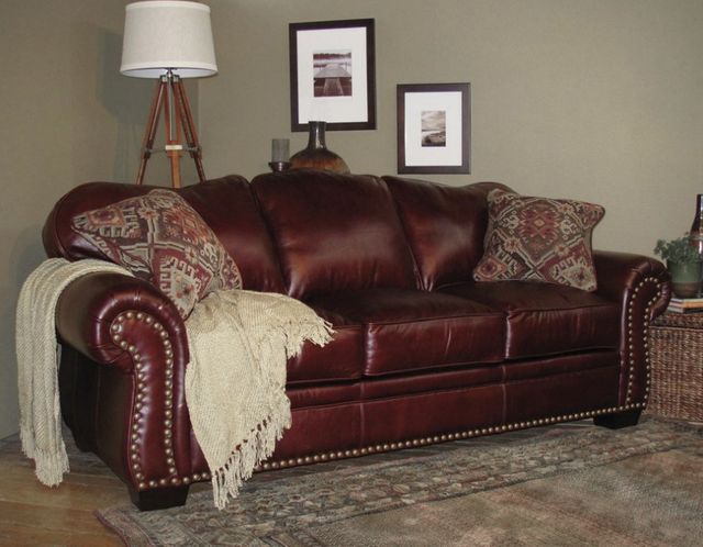 Marshfield Furniture McKinley (Leather) Red Queen Sleeper-0