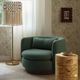 TOV Furniture Nura Forest Green Swivel Accent Chair-1