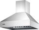 Viking® 5 Series 36" Stainless Steel Chimney Wall Hood-0