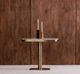 Moe's Home Collection Sequence Black Large Wooden Candle Holder-4