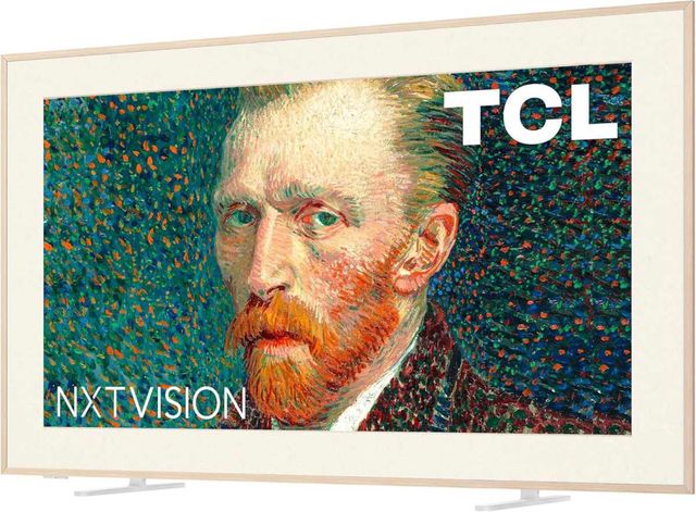 TCL A300W 75" Off-White Framed HDR NXTVISION QLED 4K UHD Smart TV-3