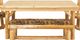 Best Craft Furniture W26 White Cedar Rectangular Dining Table-0