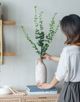 A & B Home Green Artificial Eucalyptus Stem-4