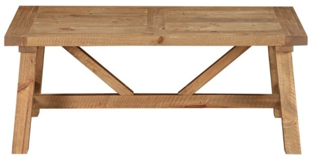 Modus Furniture Harby Rustic Tawny Rectangular Coffee Table-2