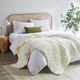 Olliix by Madison Park Chenille Chunky Knit Ivory Throw-3
