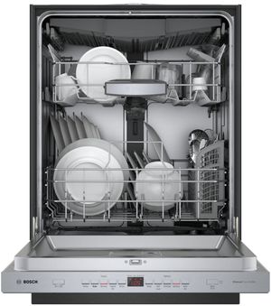 Bosch 500 Series 24" Stainless Steel Top Control Built-In Dishwasher