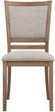 Homelegance® Anya 5-Piece Beige/Driftwood Dining Set-3