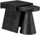 Crestview Collection Keppler 2-Piece Stained Black Nesting Table-0