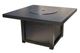 CabanaCoast® Monaco Chat Aluminum 42" Outdoor Square Fire Pit-2