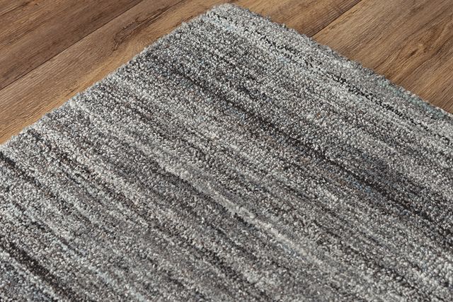 Rizzy Home Seasand Dark Gray 5'x8' Rectangular Rug-3