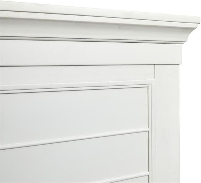 Magnussen Home® Charleston White Dove Queen Panel Bed-4