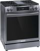 Frigidaire Gallery® 30" Smudge-Proof® Black Stainless Steel Slide In Gas Range-2
