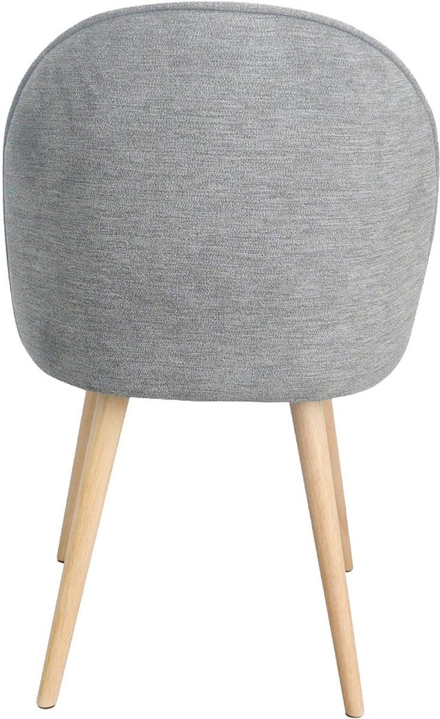 Moe's Home Collection Clarissa 2-Piece Grey Dining Chair Set-3